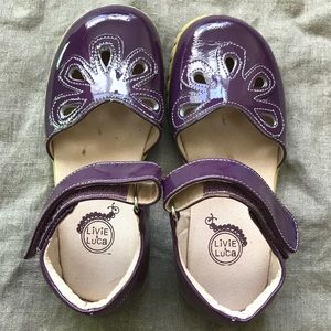 Livie and Luca Size 12 girl’s purple shoes